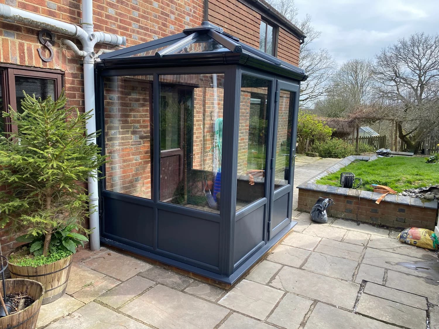 Porch extension — West Sussex