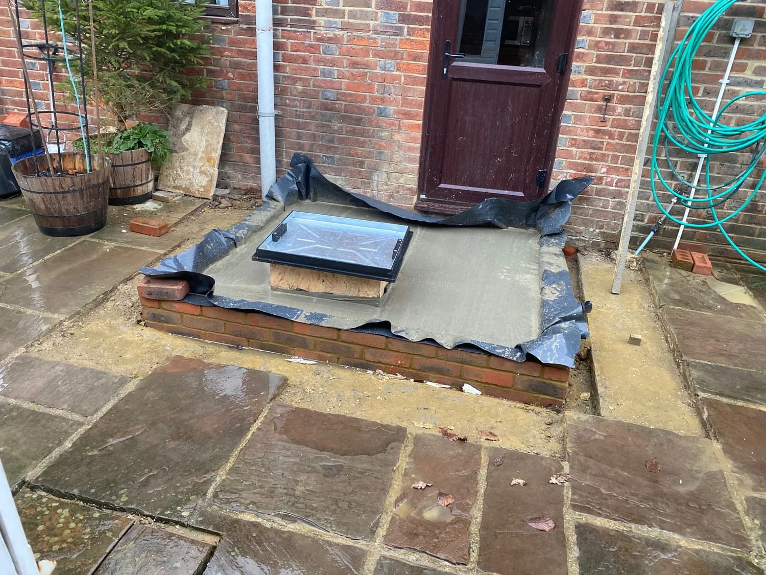 Porch extension — West Sussex