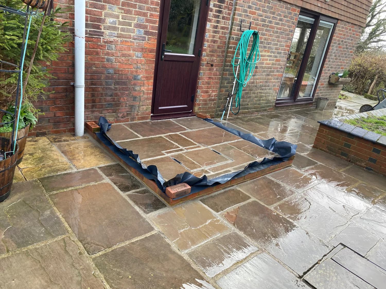 Porch extension — West Sussex