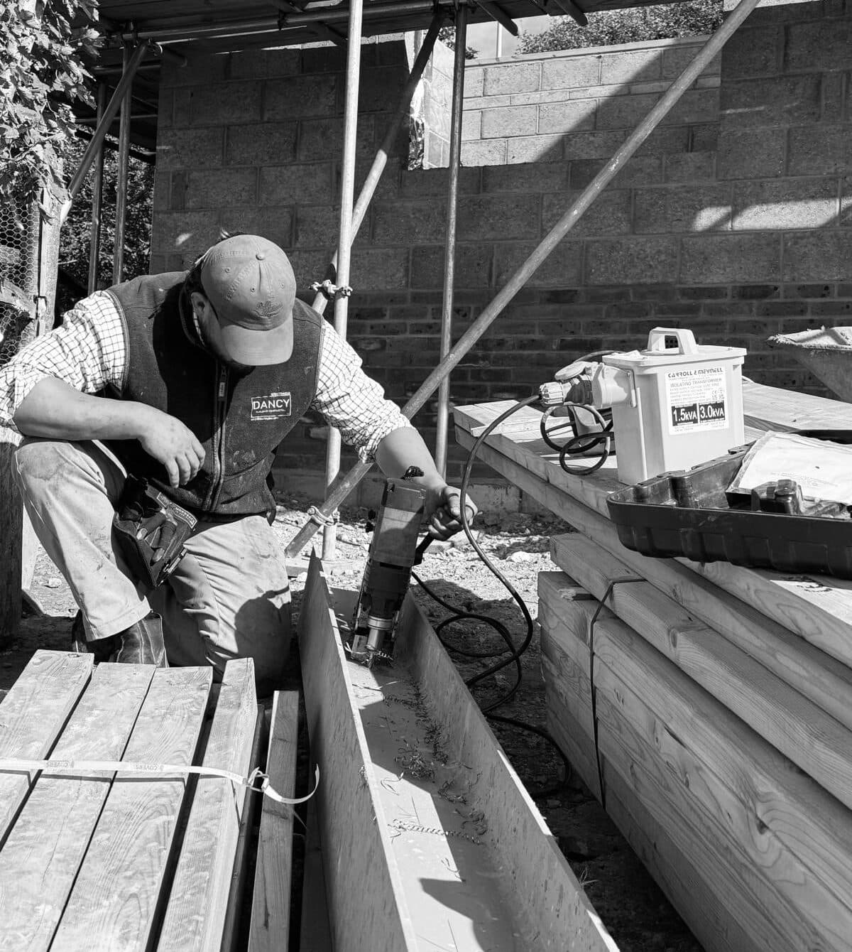 Structural building project by Dancy Building Contractors, West Sussex