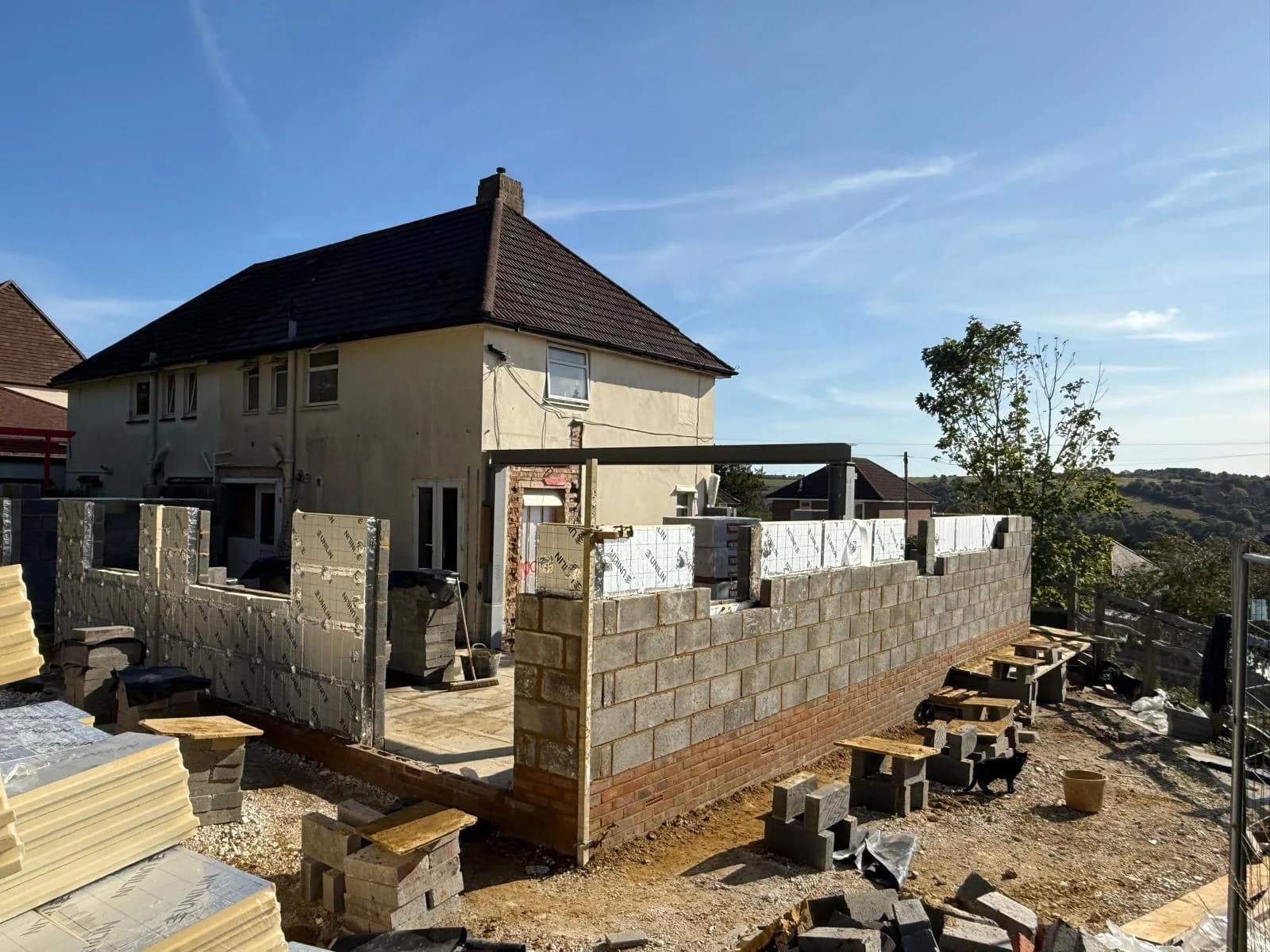 Kenilworth Close new build, Brighton — external view