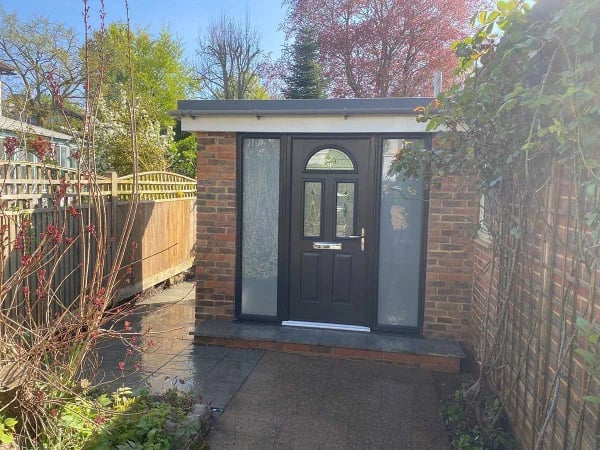 Rear extension project, West Sussex