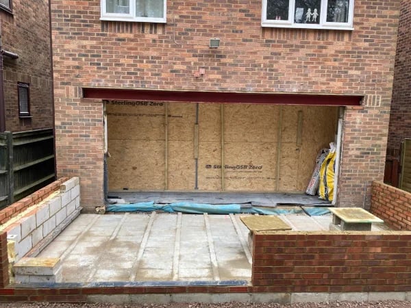 Completed building project in Sussex
